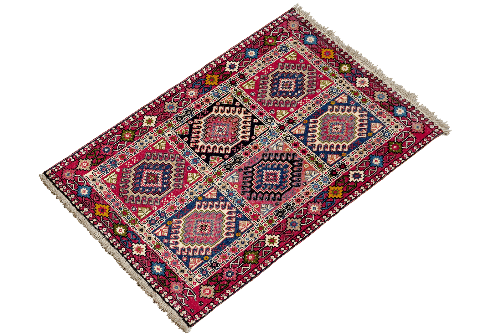 Yalameh — Hand-knotted, 80x126 cm, Multicolor, 100% Virgin Wool | View 5