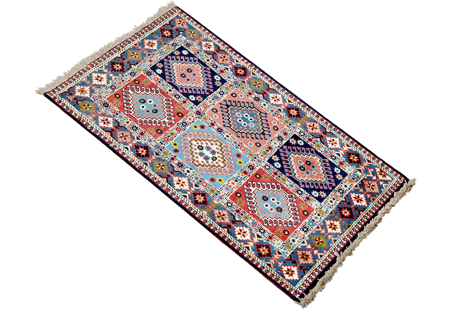 Yalameh — Hand-knotted, 81x128 cm, Multicolor, 100% Virgin Wool | View 4