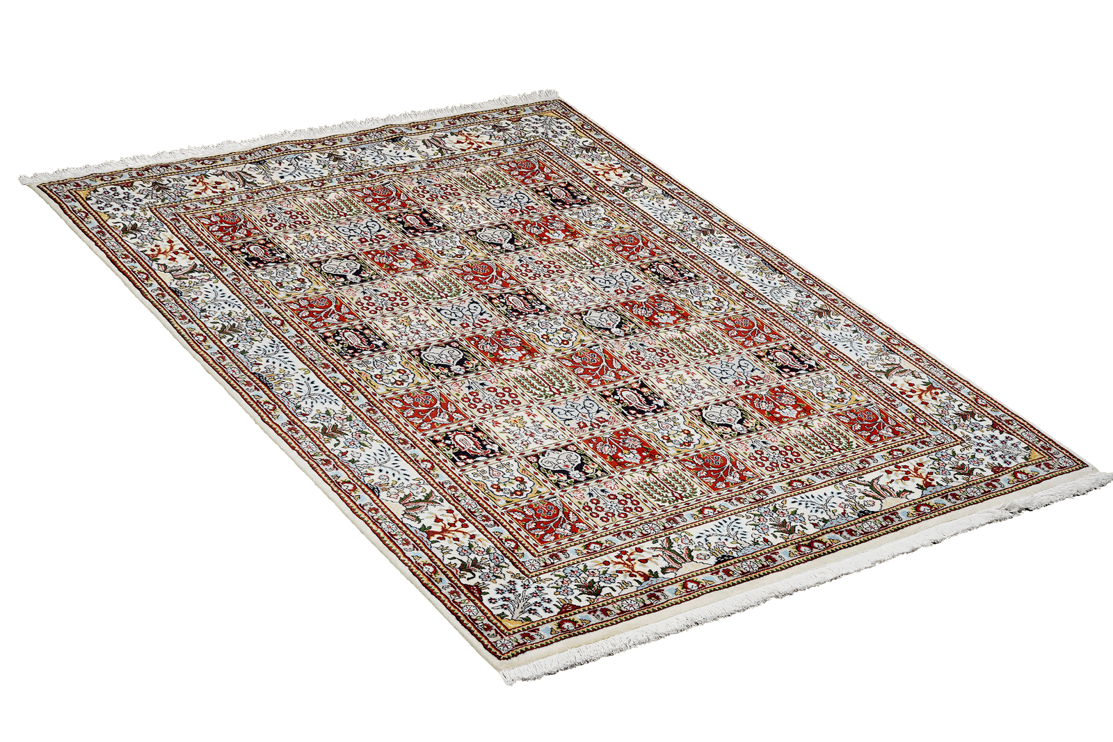 Moud Felder — Hand-knotted, 145x206 cm, Multicolor, 100% Virgin Wool | View 4