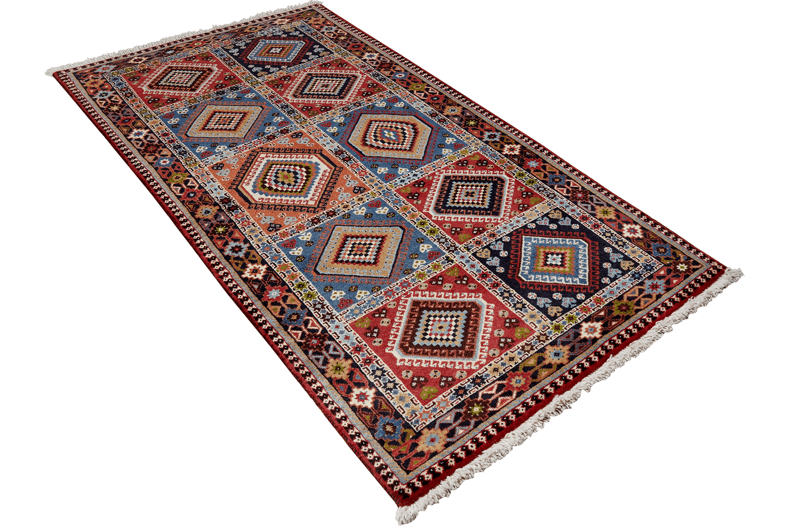 Yalameh — Hand-knotted, 83x197 cm, Multicolor, 100% Virgin Wool | View 4