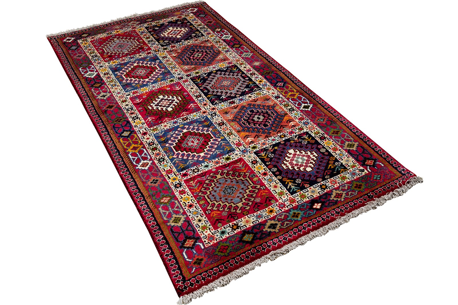 Yalameh — Hand-knotted, 80x195 cm, Multicolor, 100% Virgin Wool | View 4