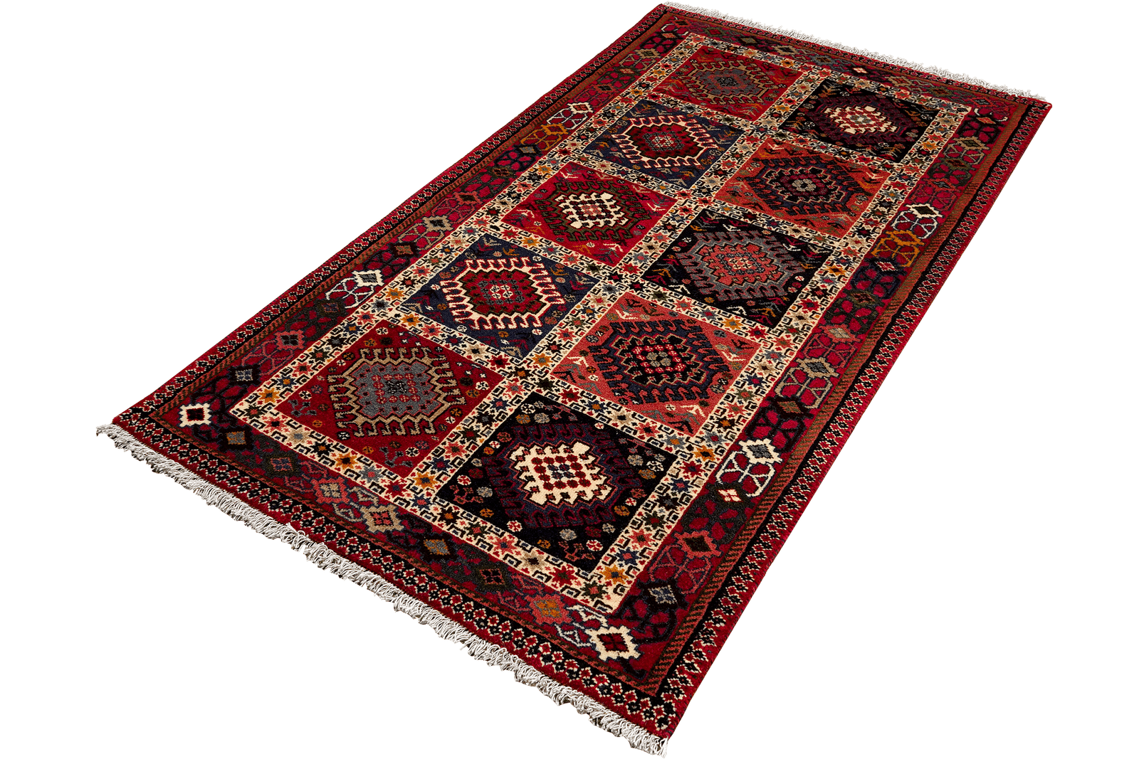 Yalameh — Hand-knotted, 80x195 cm, Multicolor, 100% Virgin Wool | View 5