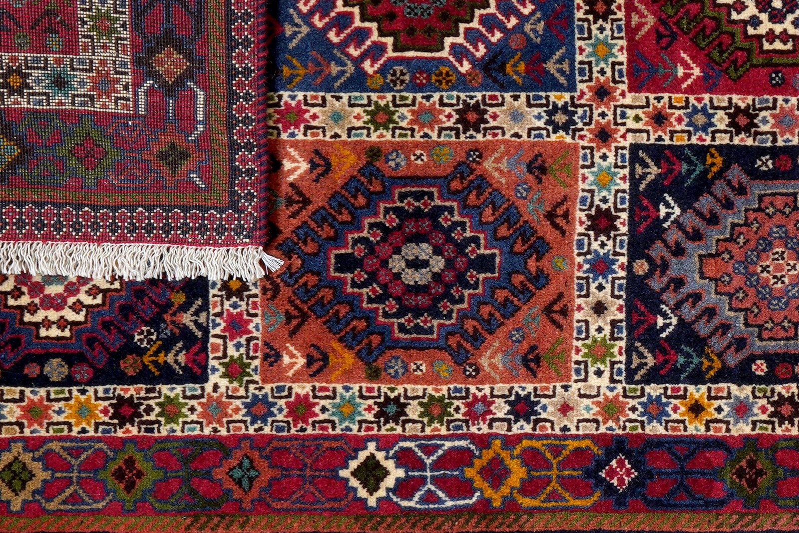 Yalameh — Hand-knotted, 80x195 cm, Multicolor, 100% Virgin Wool | View 7