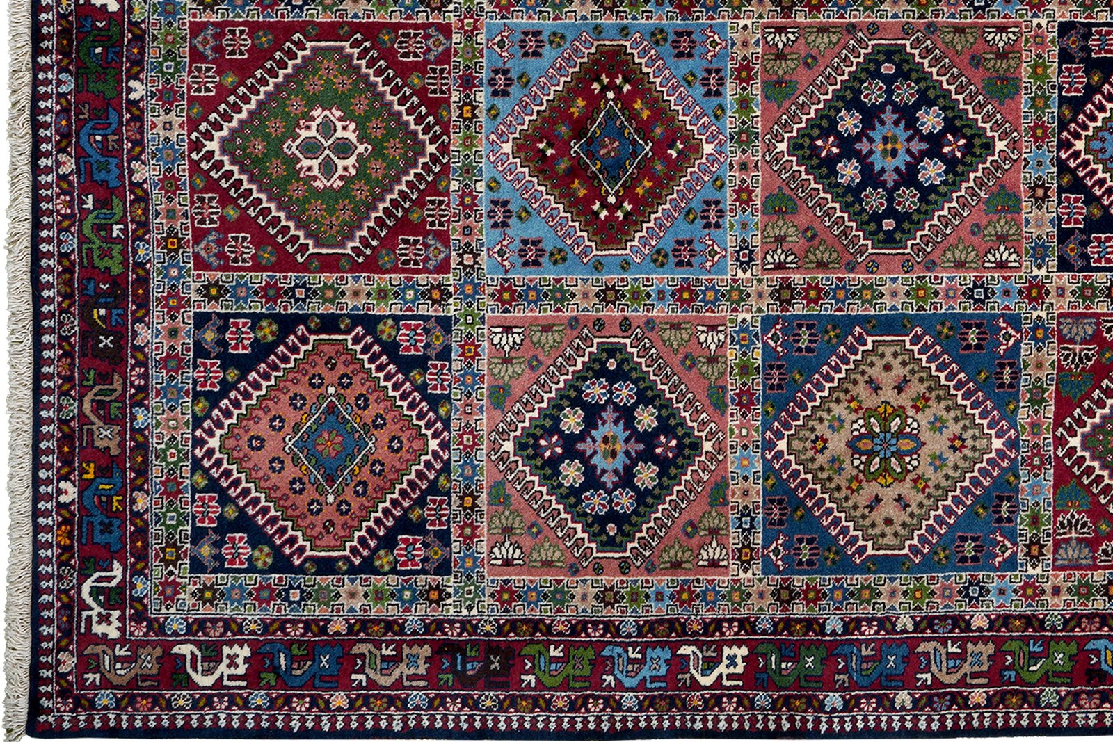 Yalameh — Hand-knotted, 173x242 cm, Multicolor, 100% Virgin Wool | View 3