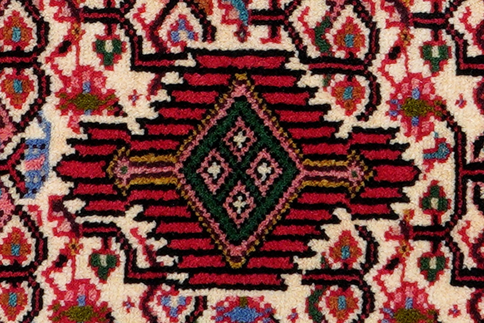 Assadabad — Hand-knotted, 59x97 cm, Beige, 100% Virgin Wool | View 6