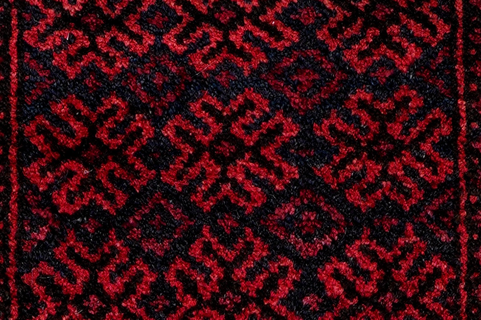 Belutch — Hand-knotted, 45x43 cm, Multicolor, 100% Virgin Wool | View 6