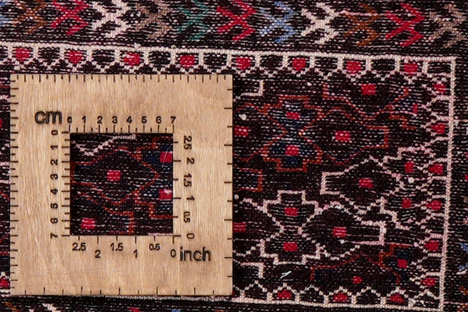 Turkman — Hand-knotted, 64x30 cm, Multicolor, 100% Virgin Wool | View 8