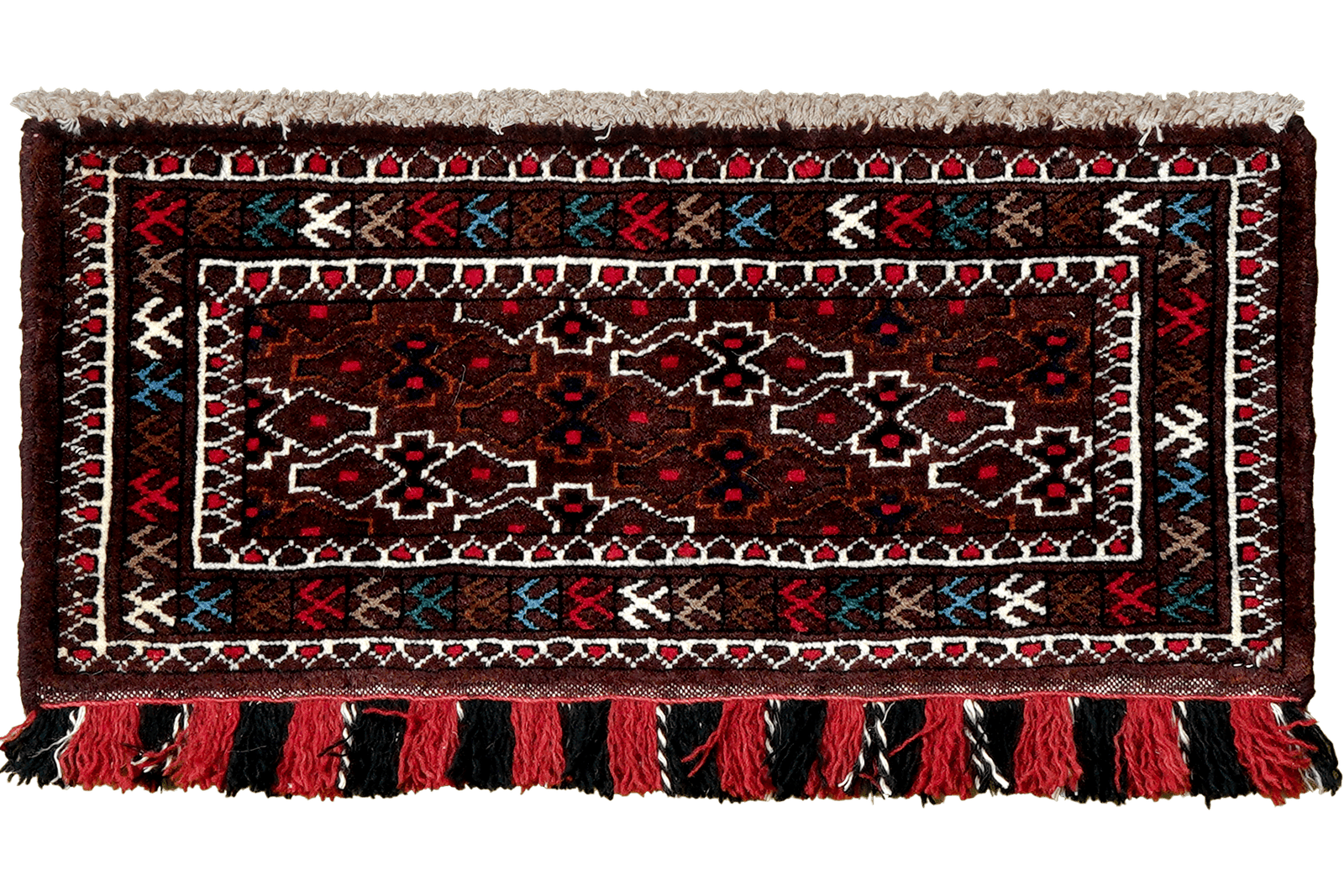 Turkman — Hand-knotted, 66x30 cm, Multicolor, 100% Virgin Wool | Main view