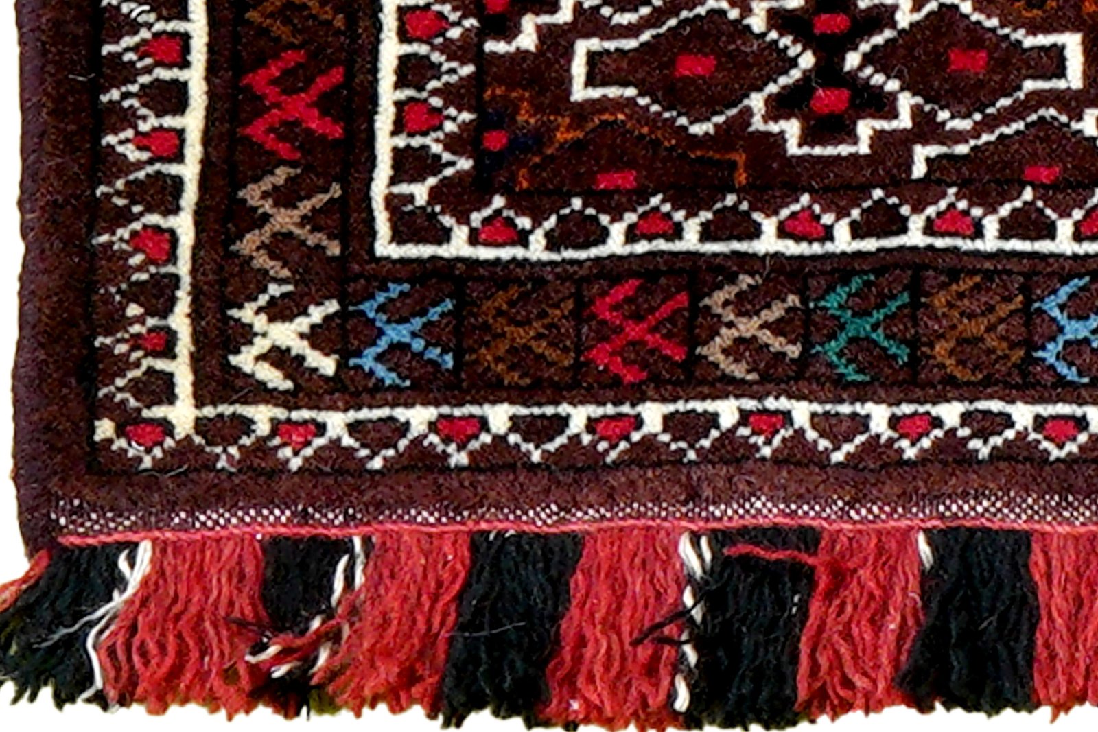 Turkman — Hand-knotted, 66x30 cm, Multicolor, 100% Virgin Wool | View 3