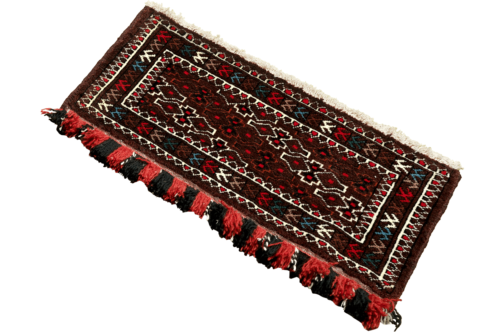 Turkman — Hand-knotted, 66x30 cm, Multicolor, 100% Virgin Wool | View 5