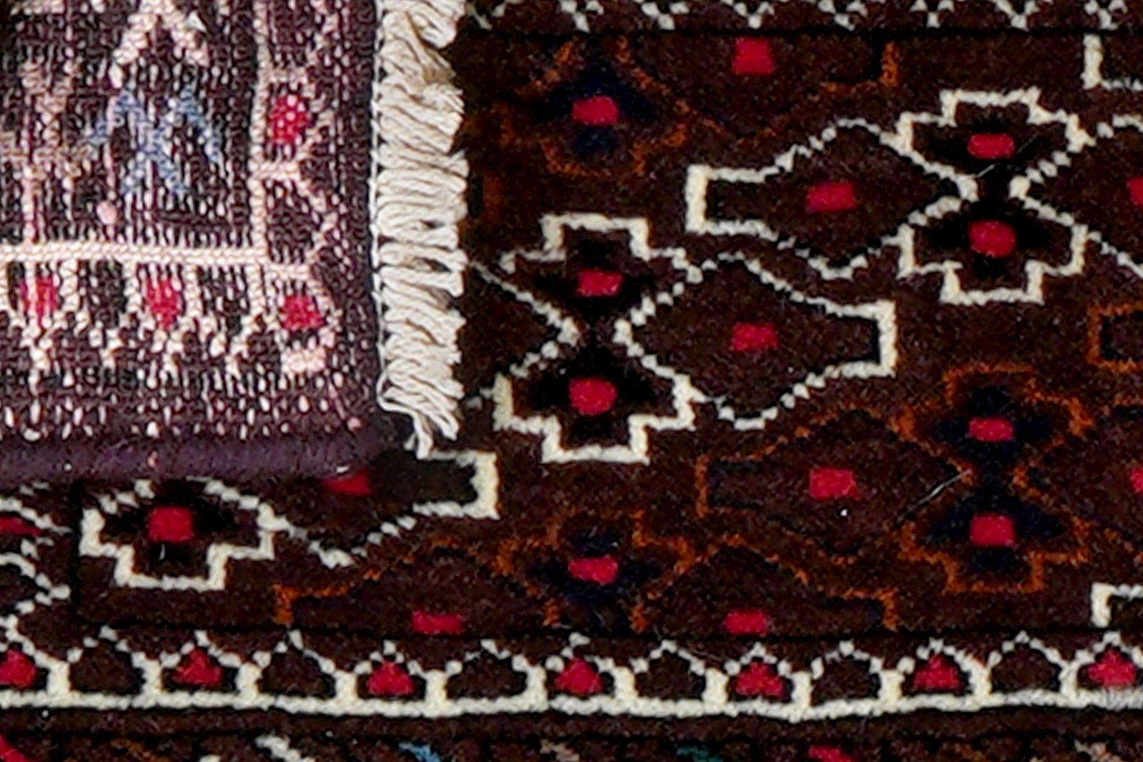 Turkman — Hand-knotted, 66x30 cm, Multicolor, 100% Virgin Wool | View 7