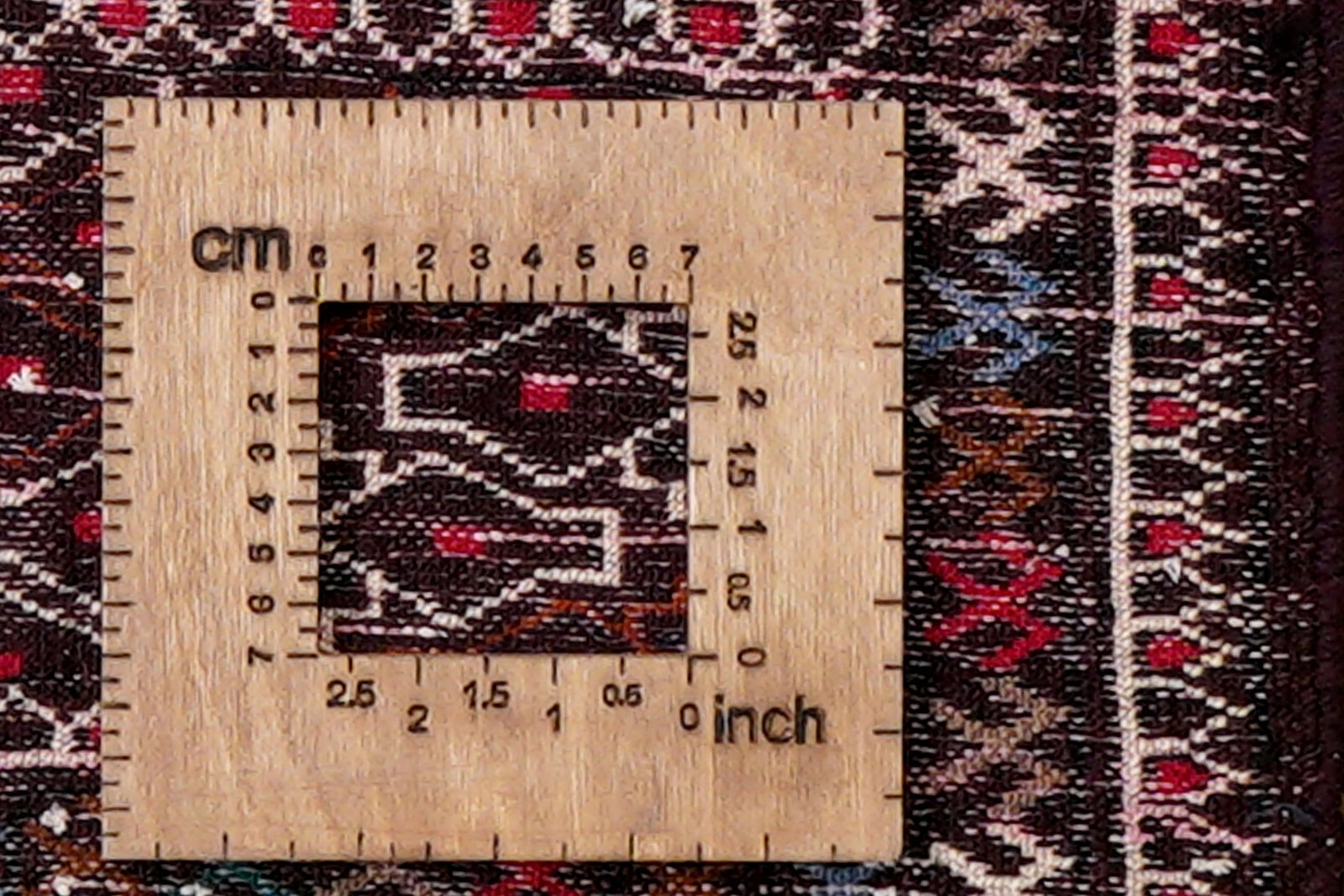Turkman — Hand-knotted, 66x30 cm, Multicolor, 100% Virgin Wool | View 8