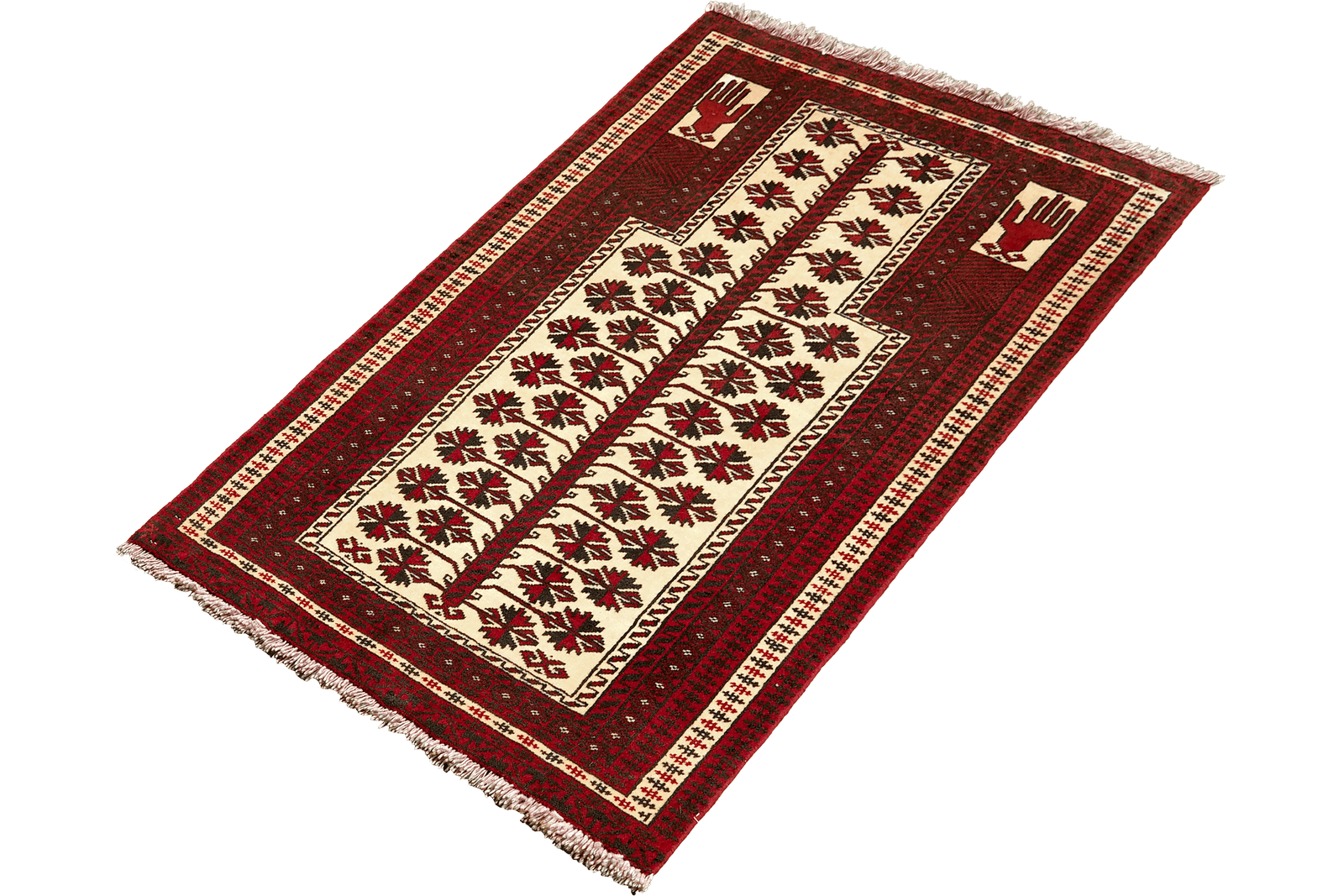 Belutch — Hand-knotted, 77x132 cm, Multicolor, 100% Virgin Wool | View 5