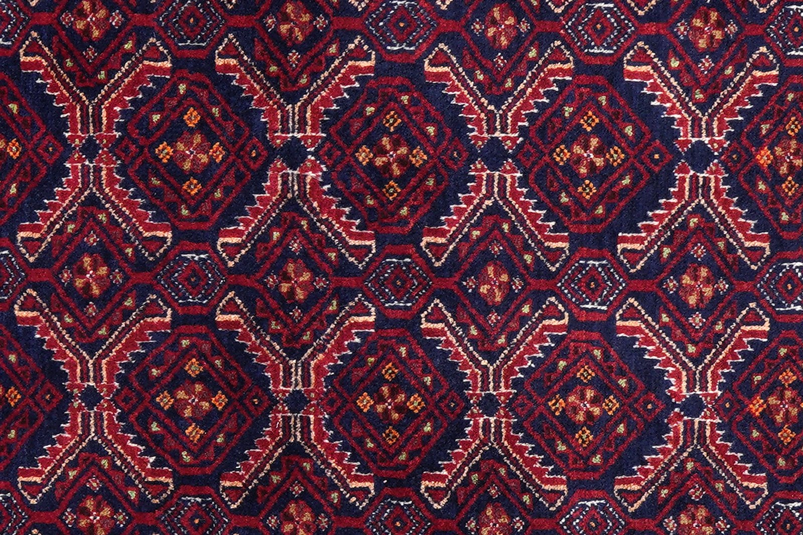 Belutch — Hand-knotted, 94x177 cm, Blue, 100% Virgin Wool | View 6