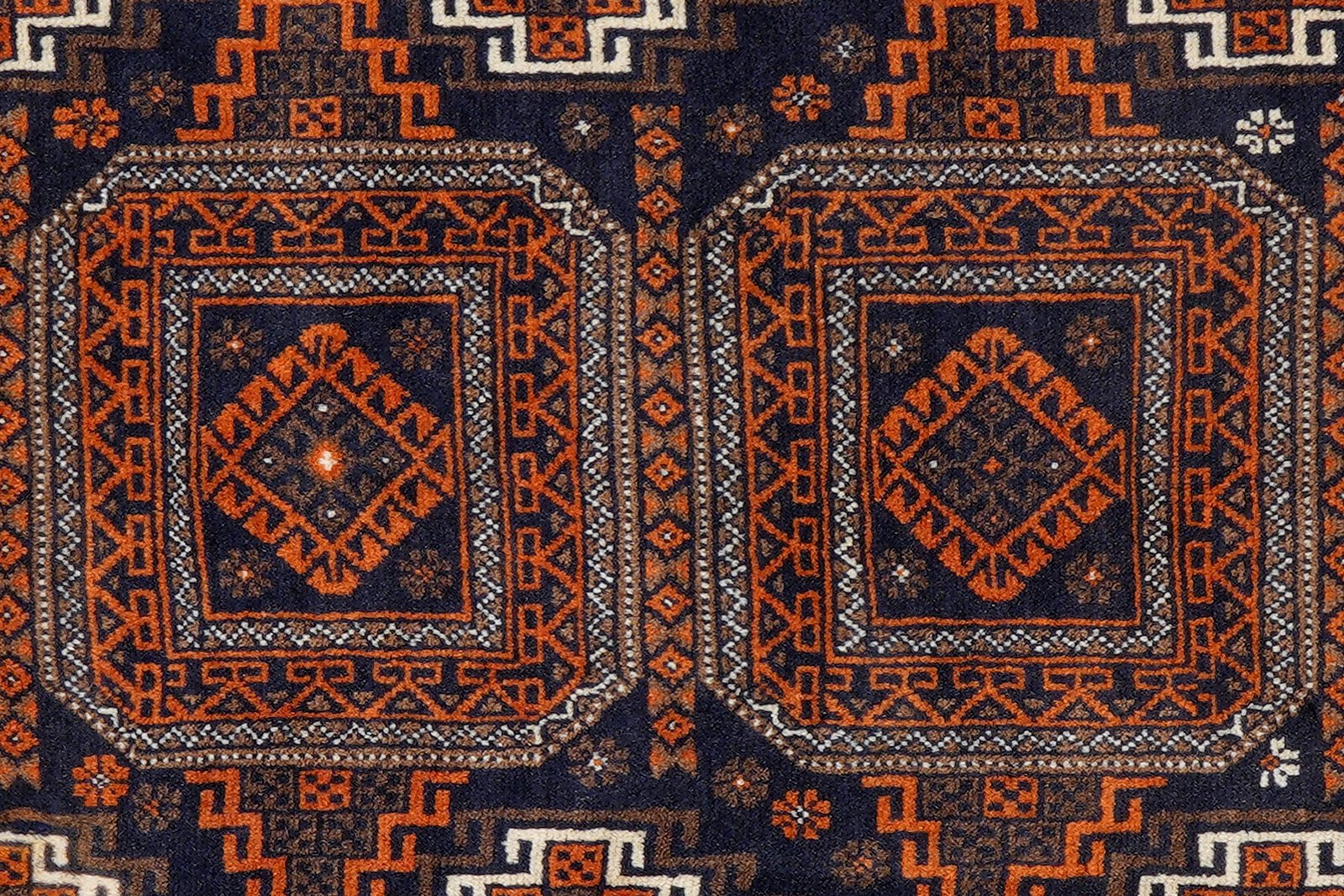 Belutch — Hand-knotted, 90x153 cm, Black, 100% Virgin Wool | View 6