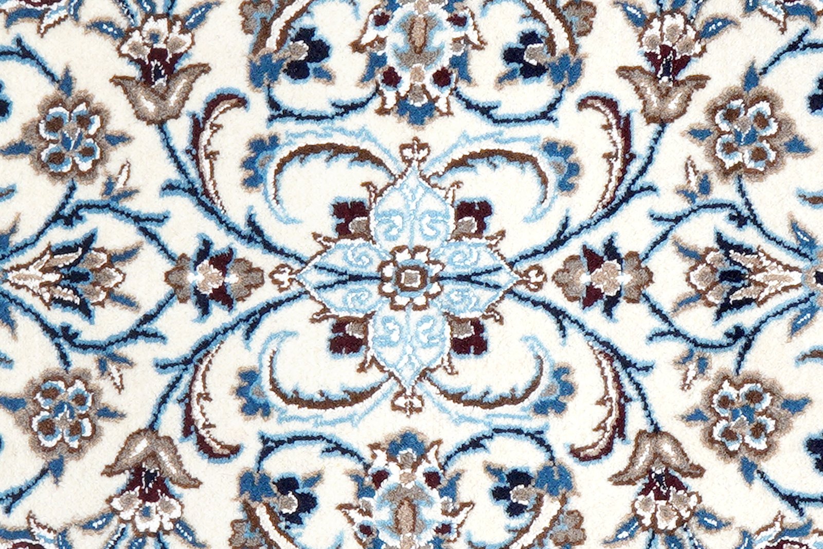 Nain 12La — Hand-knotted, 65x204 cm, Beige, 100% Virgin Wool | View 6