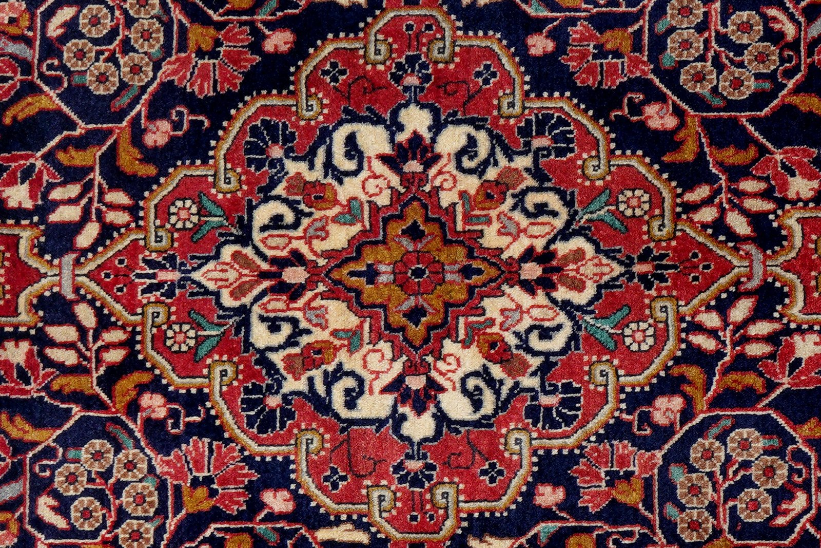 Djozan — Hand-knotted, 108x169 cm, Blue, 100% Virgin Wool | View 6