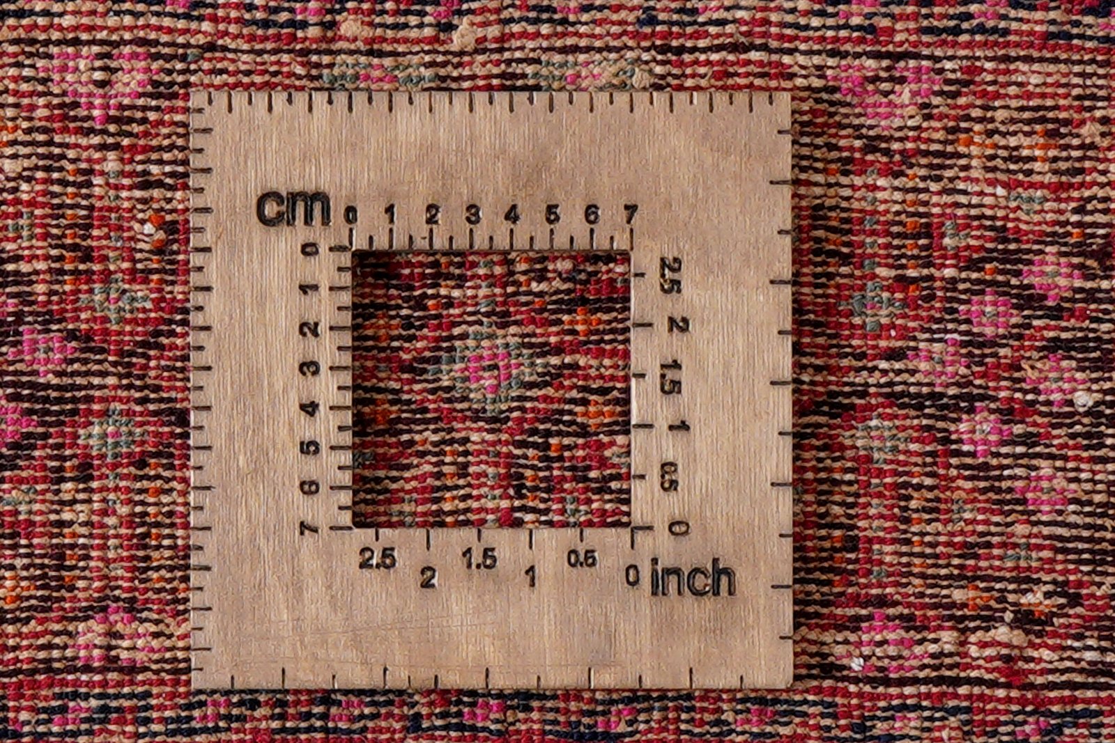 Gashgai — Hand-knotted, 51x32 cm, Multicolor, 100% Virgin Wool | View 8