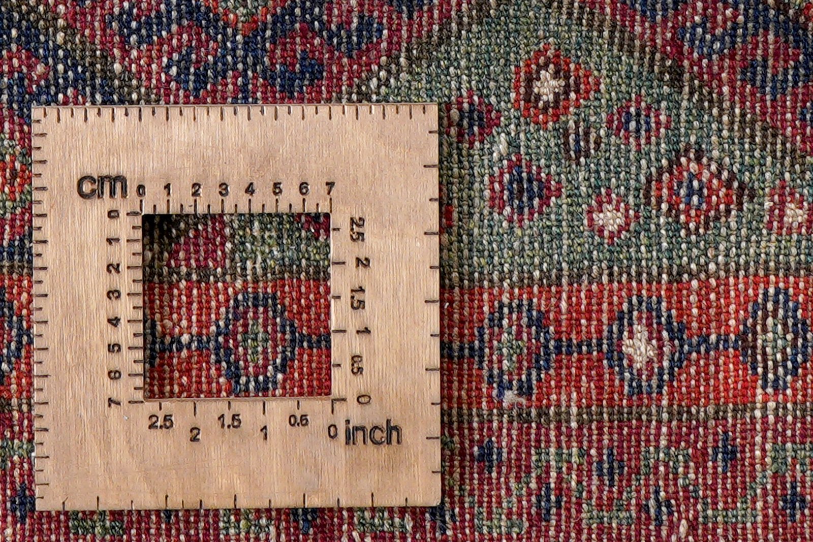 Gashgai — Hand-knotted, 66x62 cm, Multicolor, 100% Virgin Wool | View 8