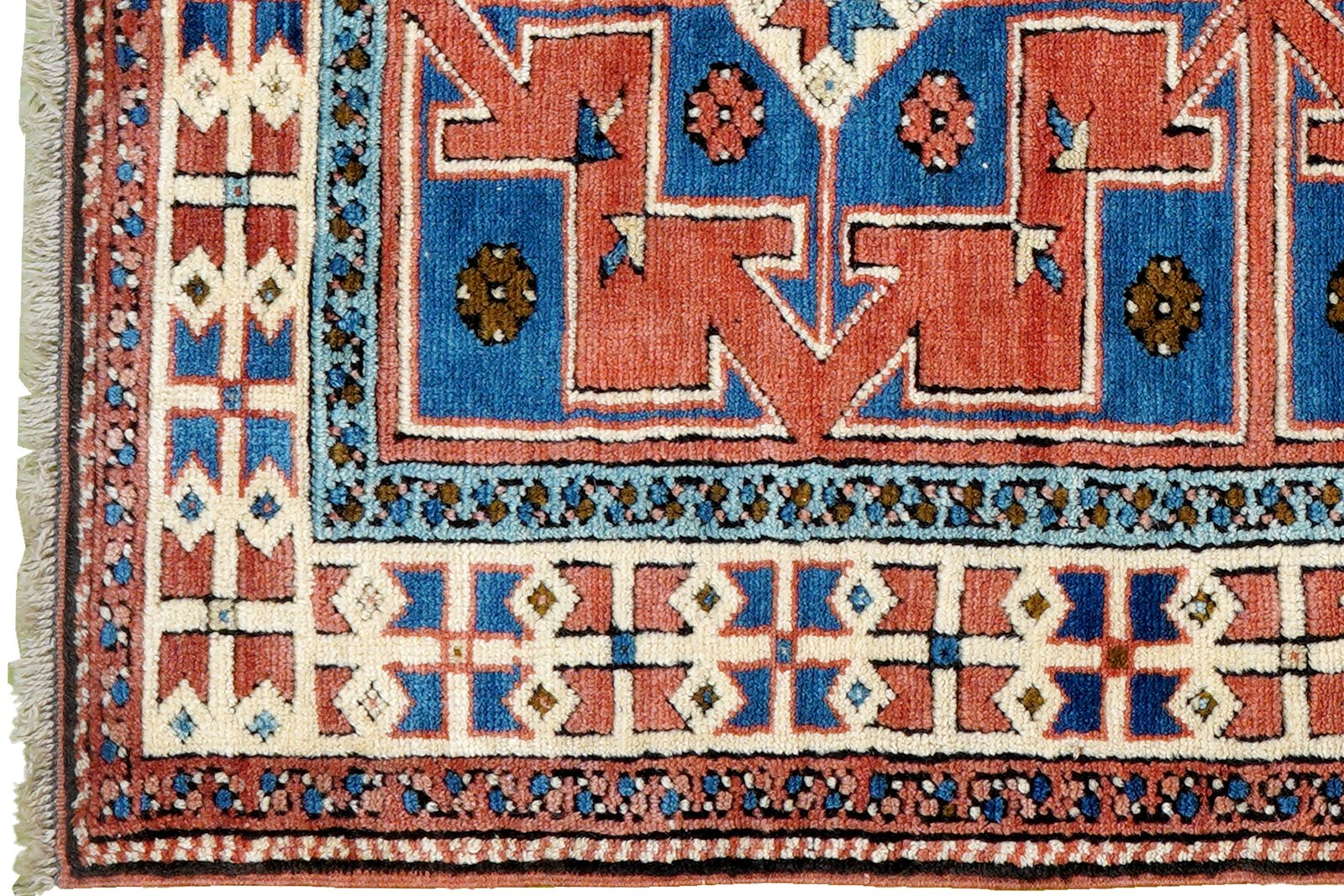 Kars — Hand-knotted, 85x118 cm, Red, 100% Virgin Wool | View 3