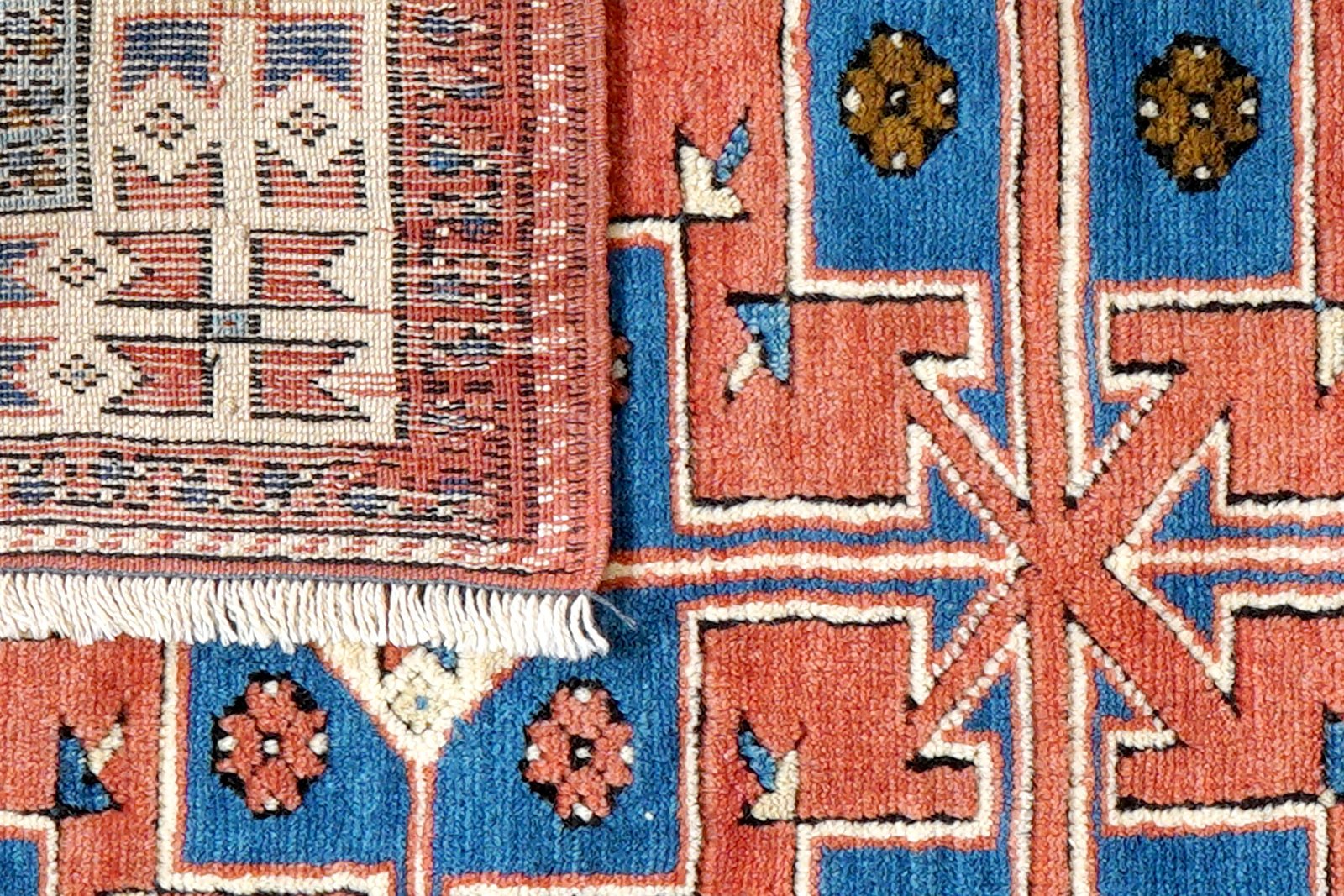 Kars — Hand-knotted, 85x118 cm, Red, 100% Virgin Wool | View 7