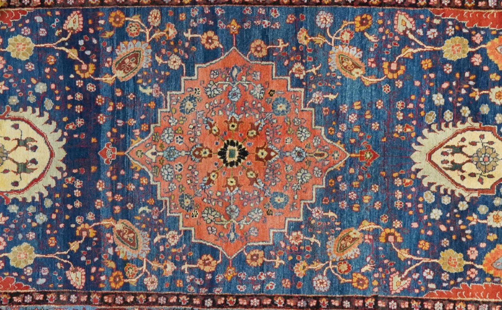 Tabriz — Hand-knotted, 351x410 cm, Multicolor, 100% Virgin Wool | View 4