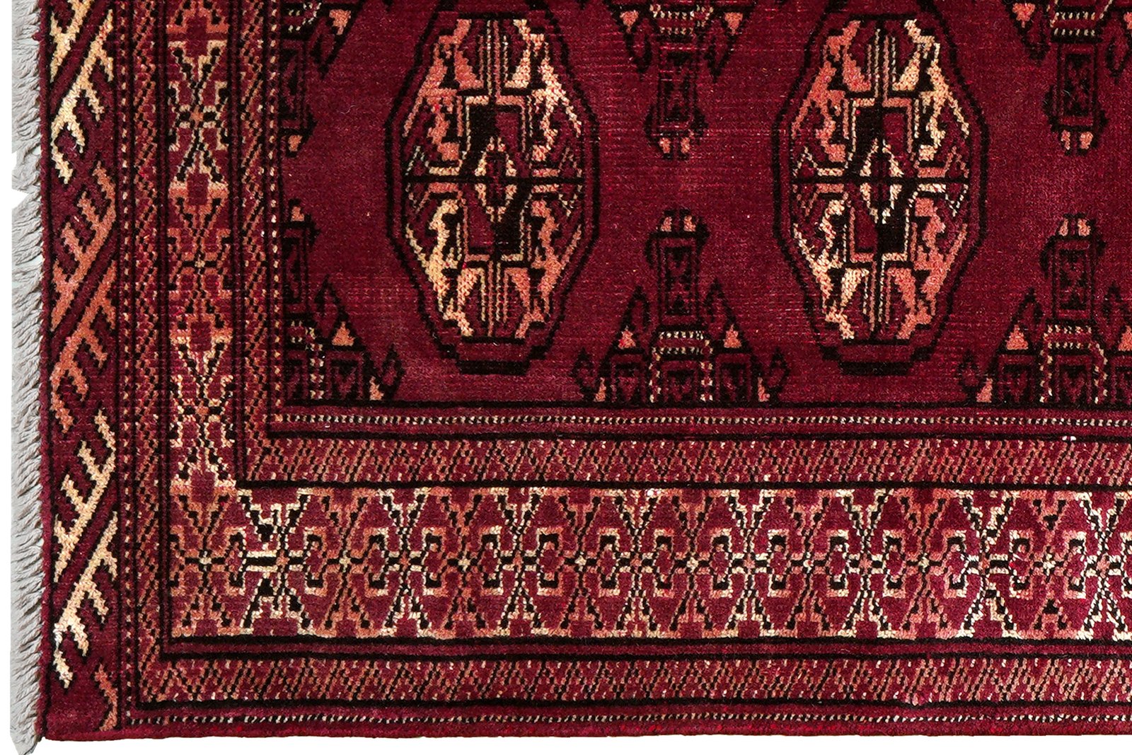Heritage — Hand-knotted, 96x138 cm, Red, 100% Virgin Wool | View 3