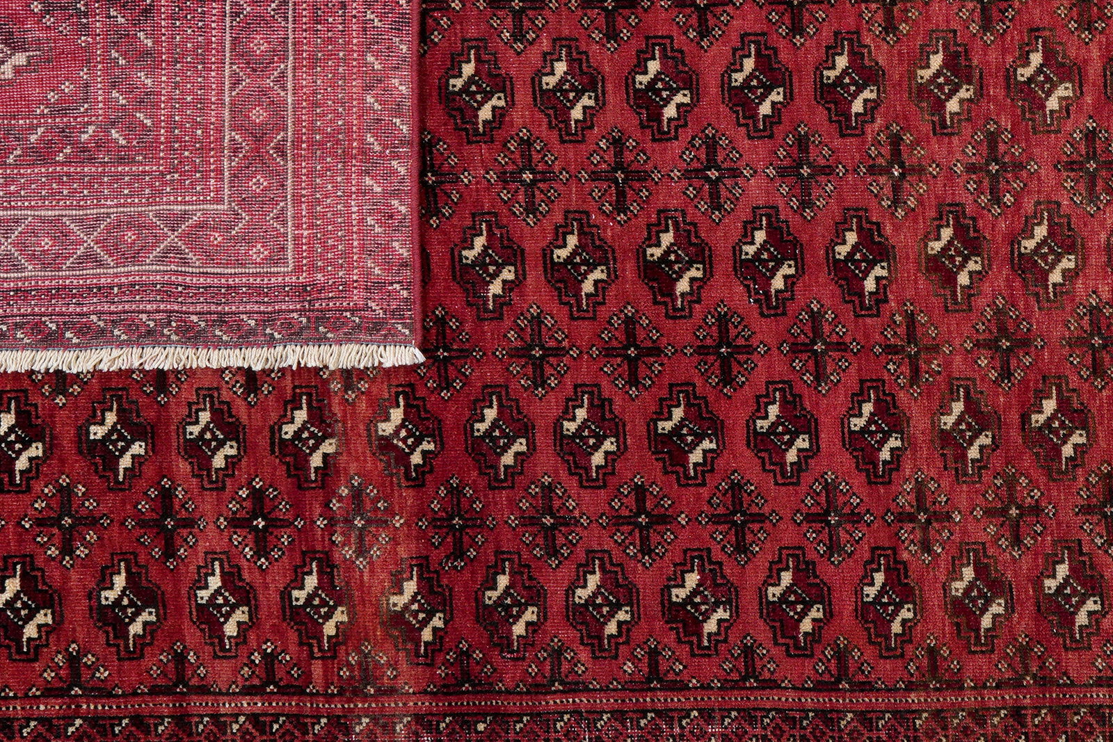 Heritage Jalal — Handgefertigt, 236x136 cm, Rot, 100% Virgin Wool | View 8