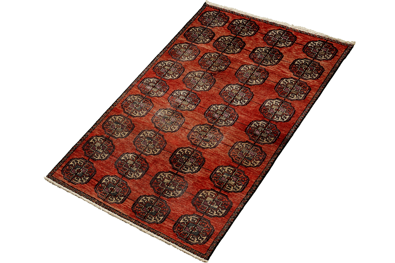 Heritage — Hand-knotted, 114x218 cm, Red, 100% Virgin Wool | View 5