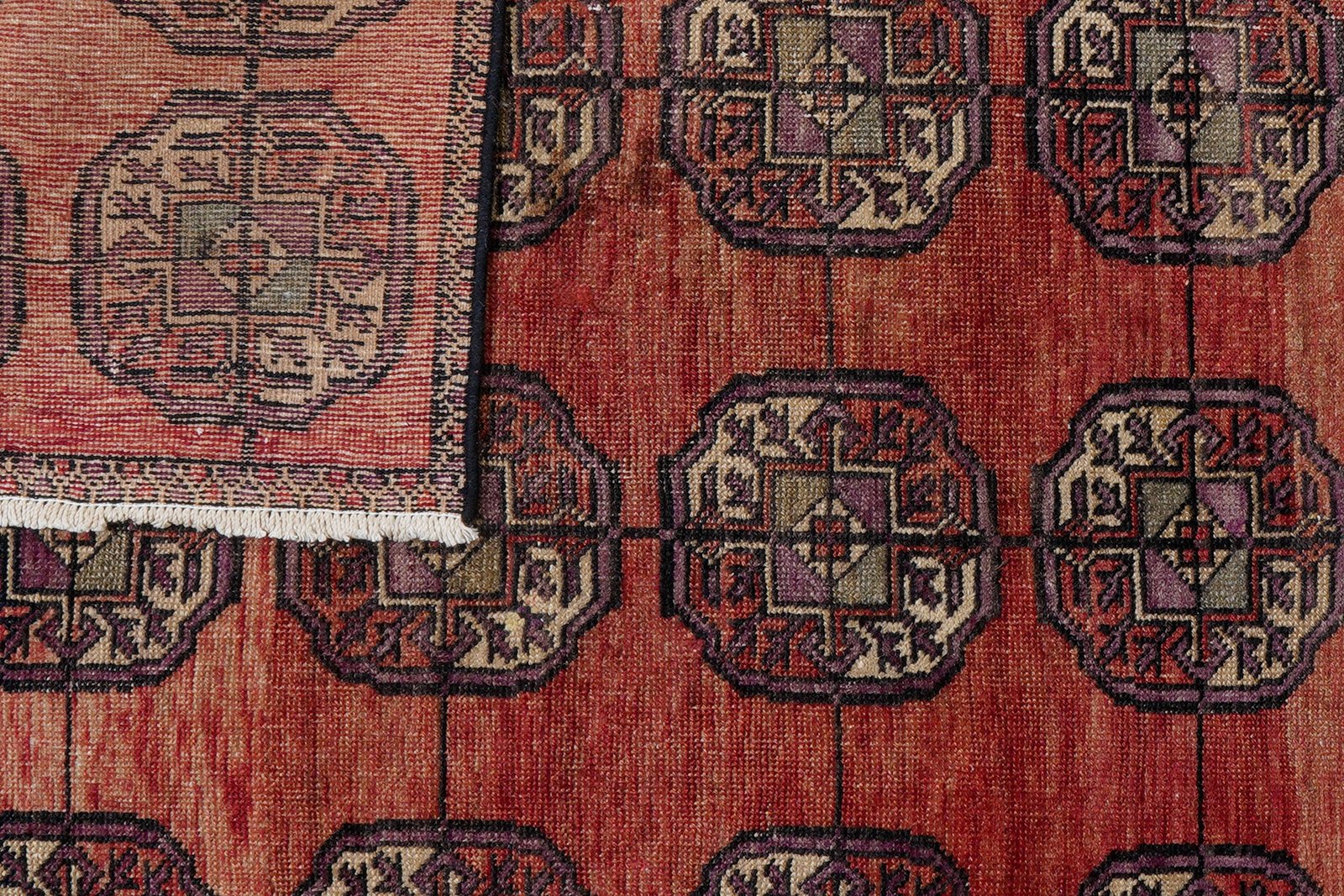 Heritage — Hand-knotted, 114x218 cm, Red, 100% Virgin Wool | View 7