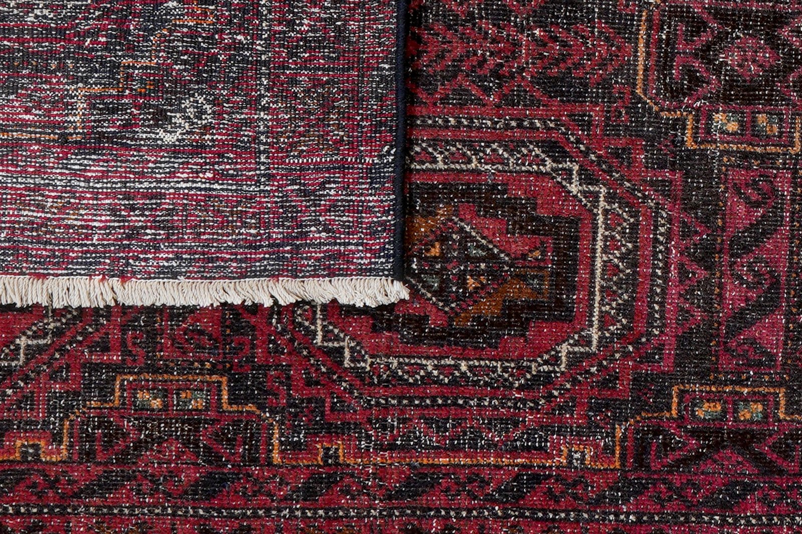 Heritage — Hand-knotted, 94x193 cm, Black, 100% Virgin Wool | View 7
