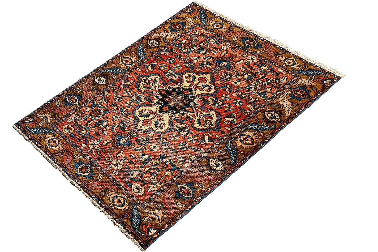 Heritage — Hand-knotted, 115x173 cm, Red, 100% Virgin Wool | View 5