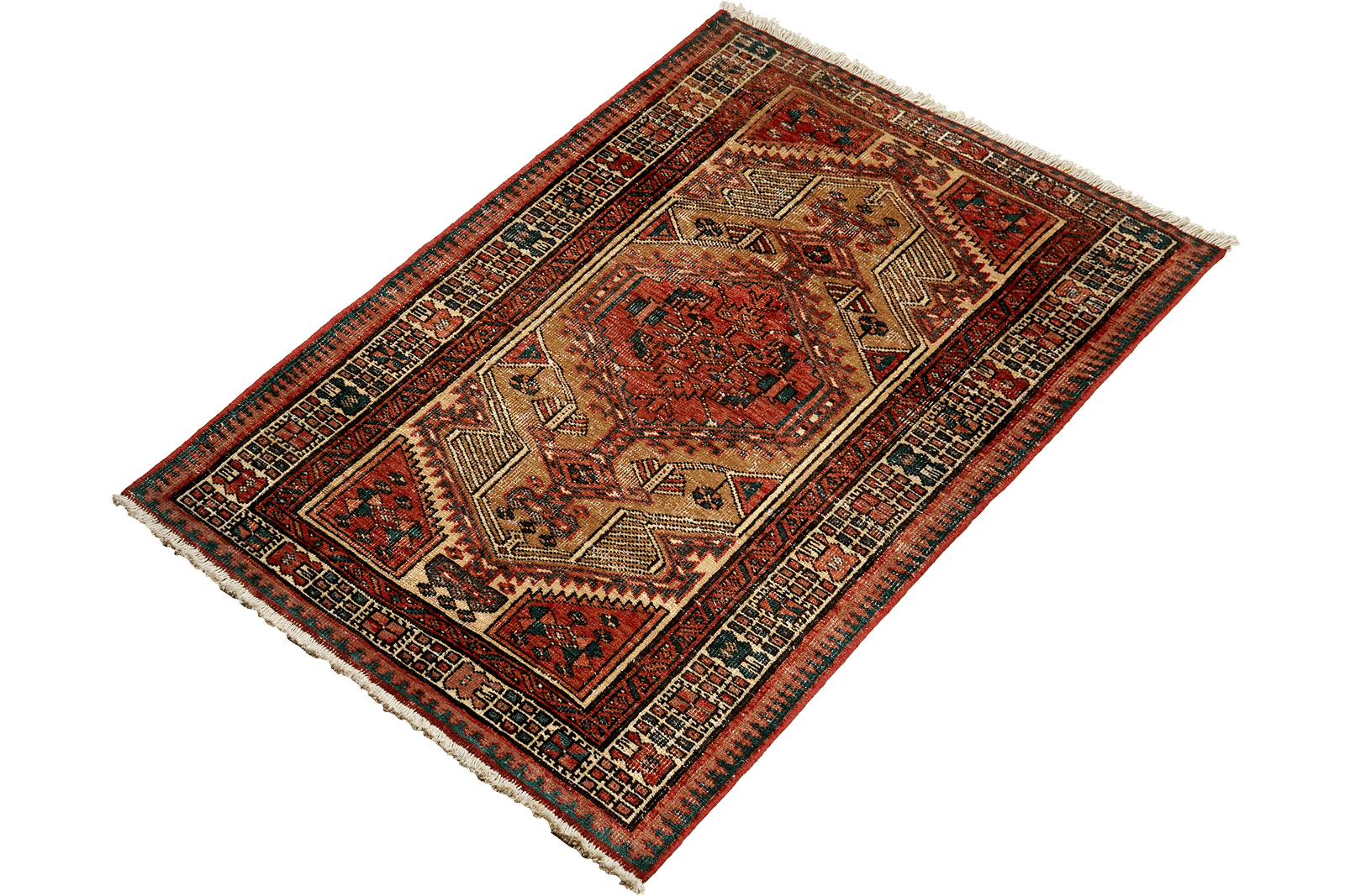 Heritage — Hand-knotted, 94x168 cm, Brown, 100% Virgin Wool | View 5