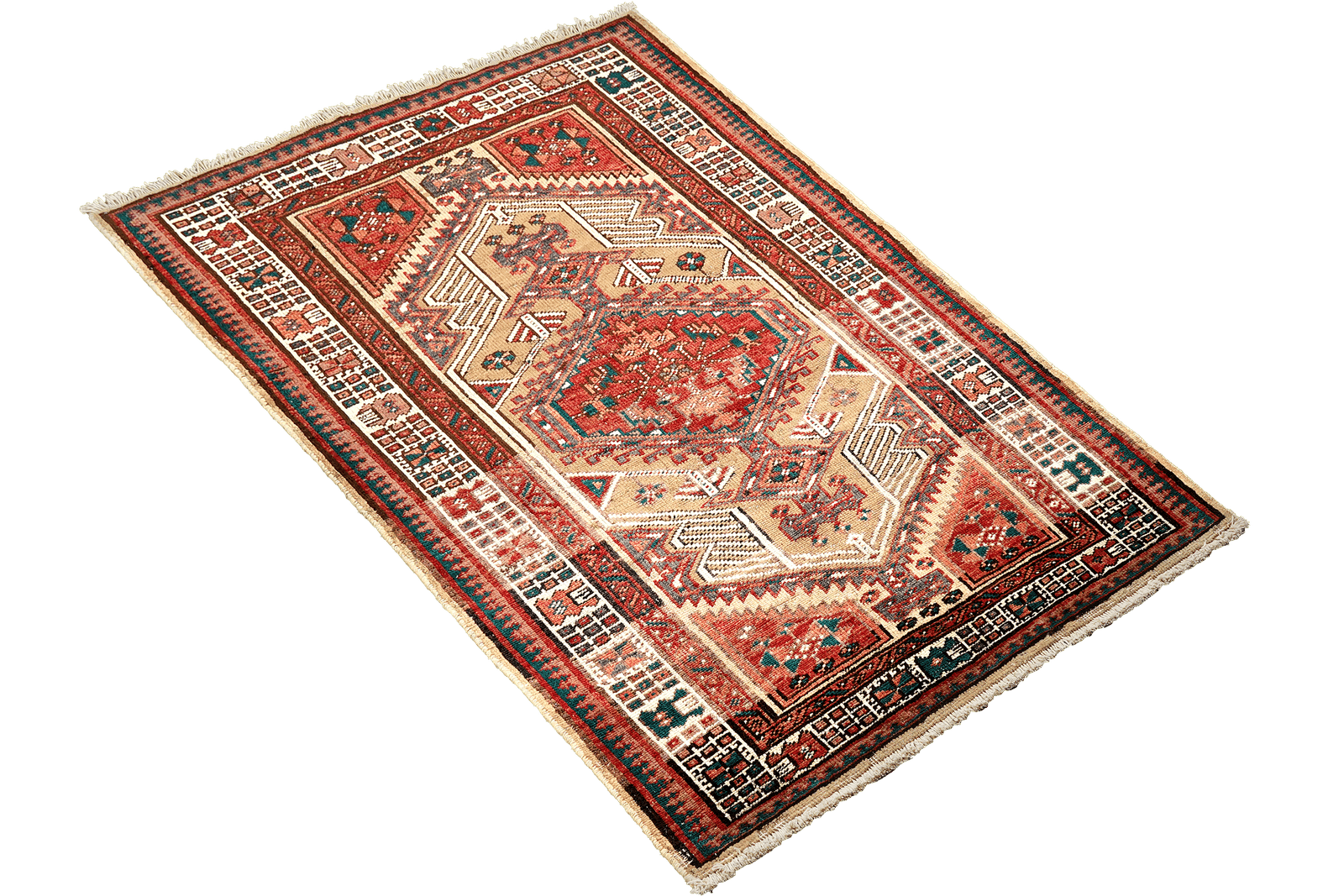 Heritage — Hand-knotted, 101x175 cm, Brown, 100% Virgin Wool | View 4