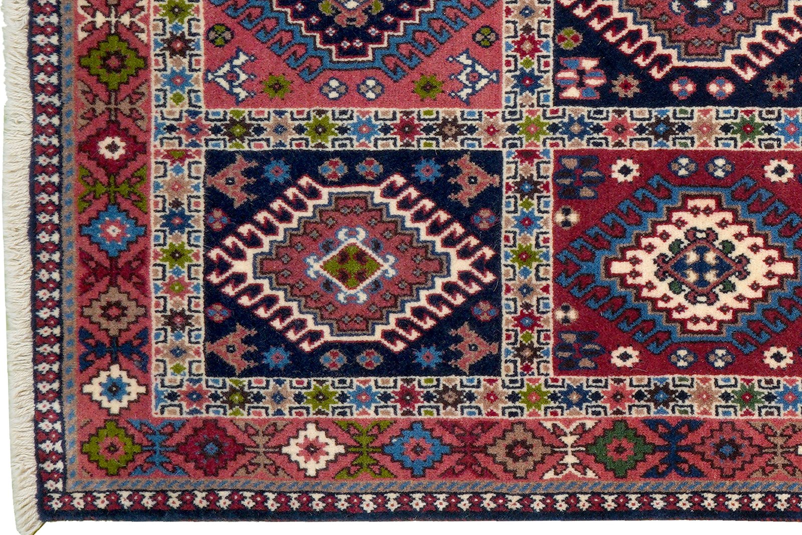 Yalameh — Hand-knotted, 82x290 cm, Multicolor, 100% Virgin Wool | View 3