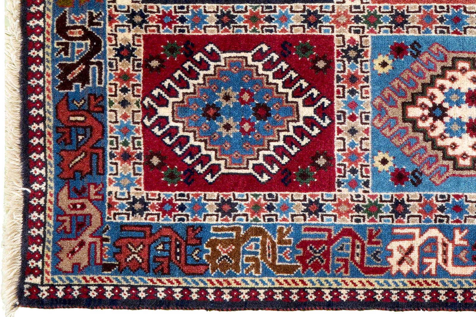 Yalameh — Hand-knotted, 80x129 cm, Multicolor, 100% Virgin Wool | View 3