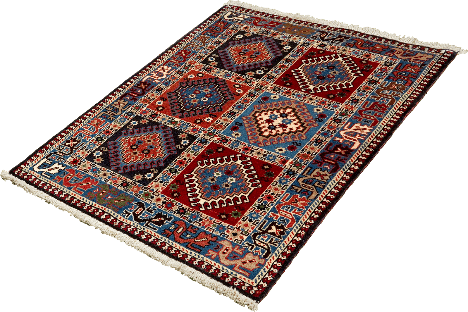 Yalameh — Hand-knotted, 80x129 cm, Multicolor, 100% Virgin Wool | View 5