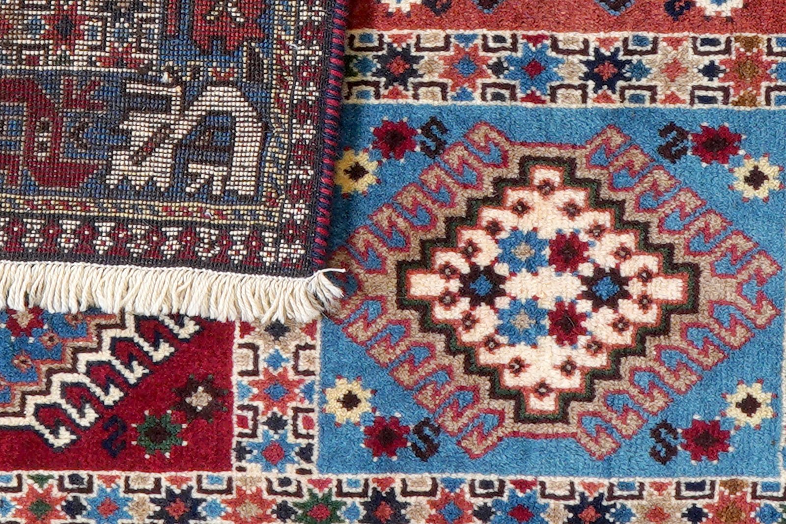 Yalameh — Hand-knotted, 80x129 cm, Multicolor, 100% Virgin Wool | View 7