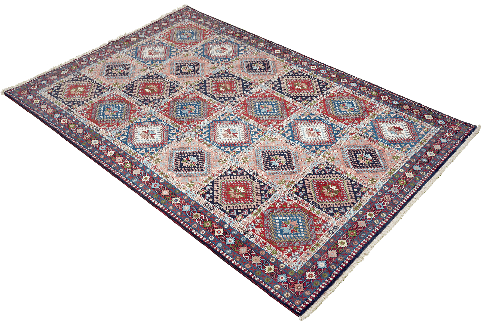 Yalameh — Hand-knotted, 199x297 cm, Multicolor, 100% Virgin Wool | View 4