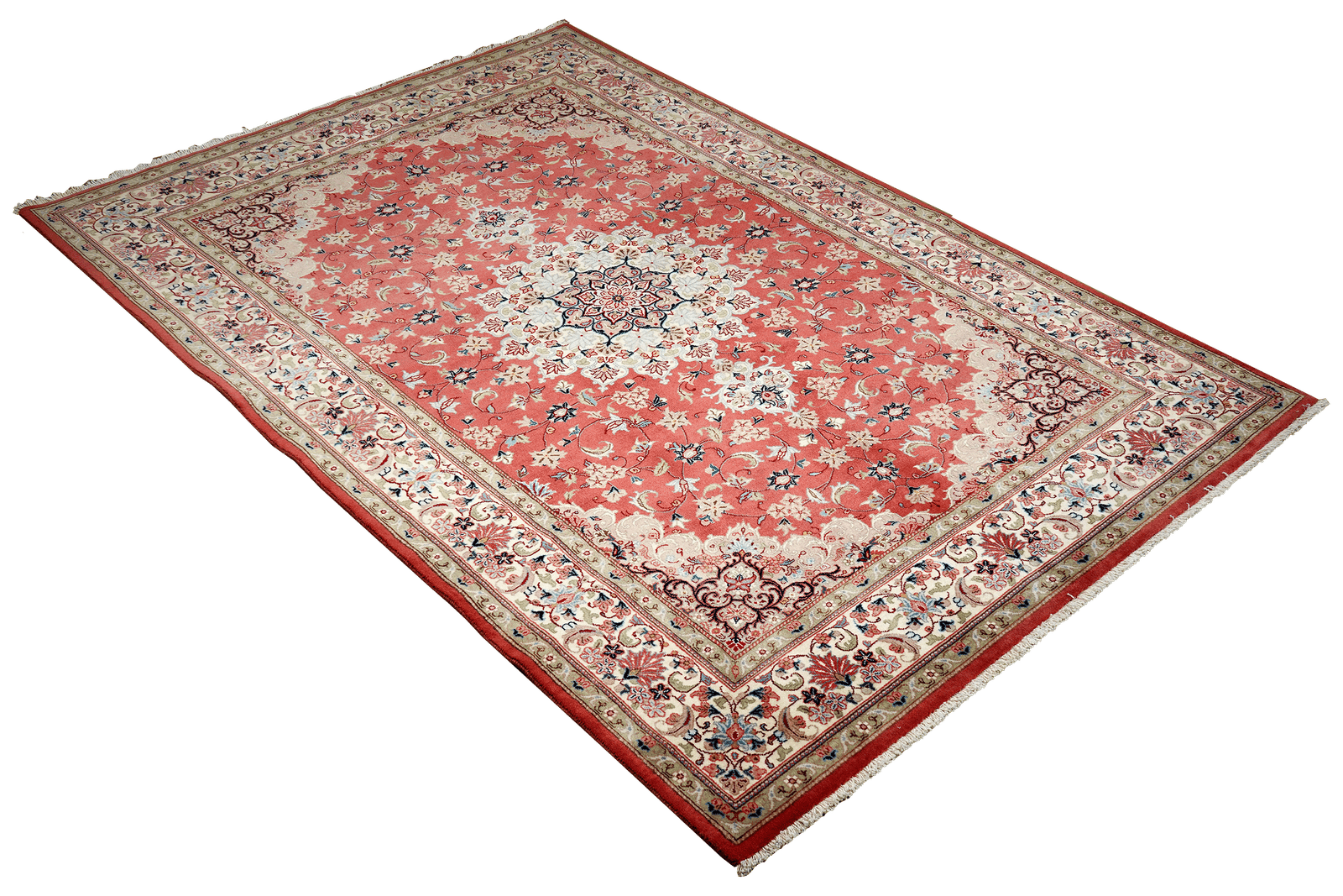 Yazd — Hand-knotted, 195x304 cm, Red, 100% Virgin Wool | View 4