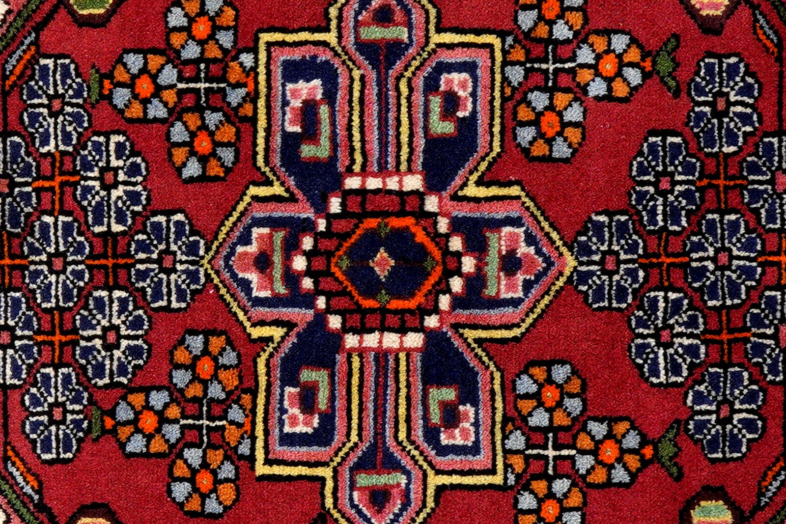 Saveh — Hand-knotted, 103x144 cm, Multicolor, 100% Virgin Wool | View 6