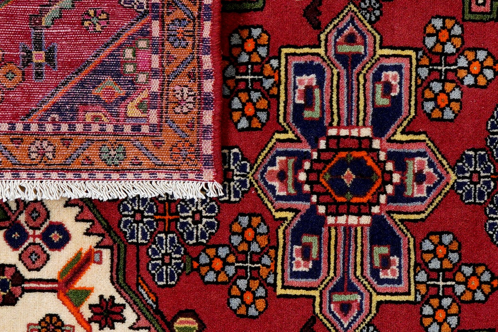 Saveh — Hand-knotted, 103x144 cm, Multicolor, 100% Virgin Wool | View 7
