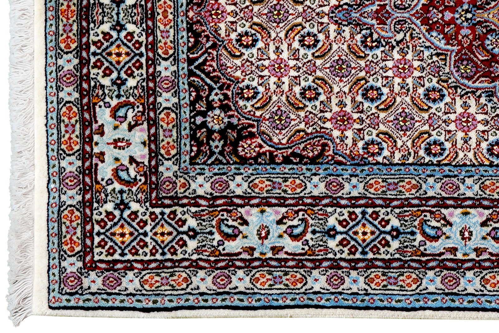 Moud Mahi — Hand-knotted, 78x128 cm, Beige, 100% Virgin Wool | View 3