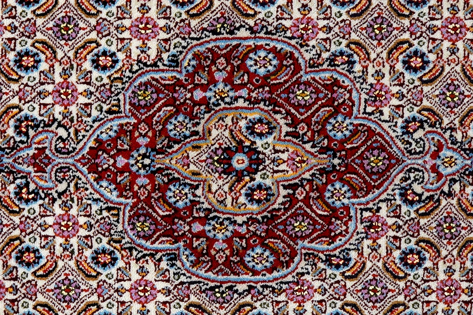 Moud Mahi — Hand-knotted, 78x128 cm, Beige, 100% Virgin Wool | View 6