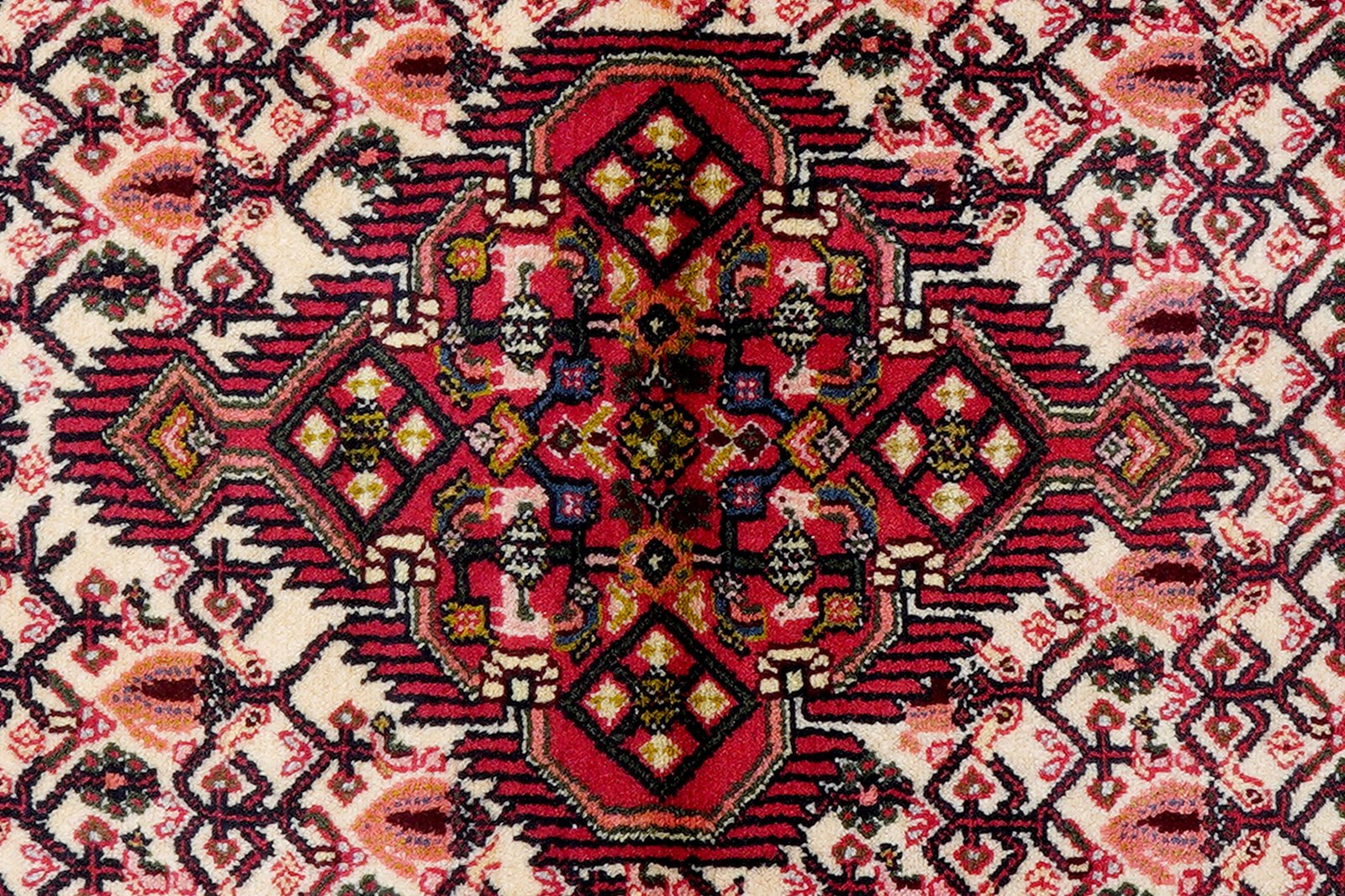 Assadabad — Hand-knotted, 74x185 cm, Beige, 100% Virgin Wool | View 6