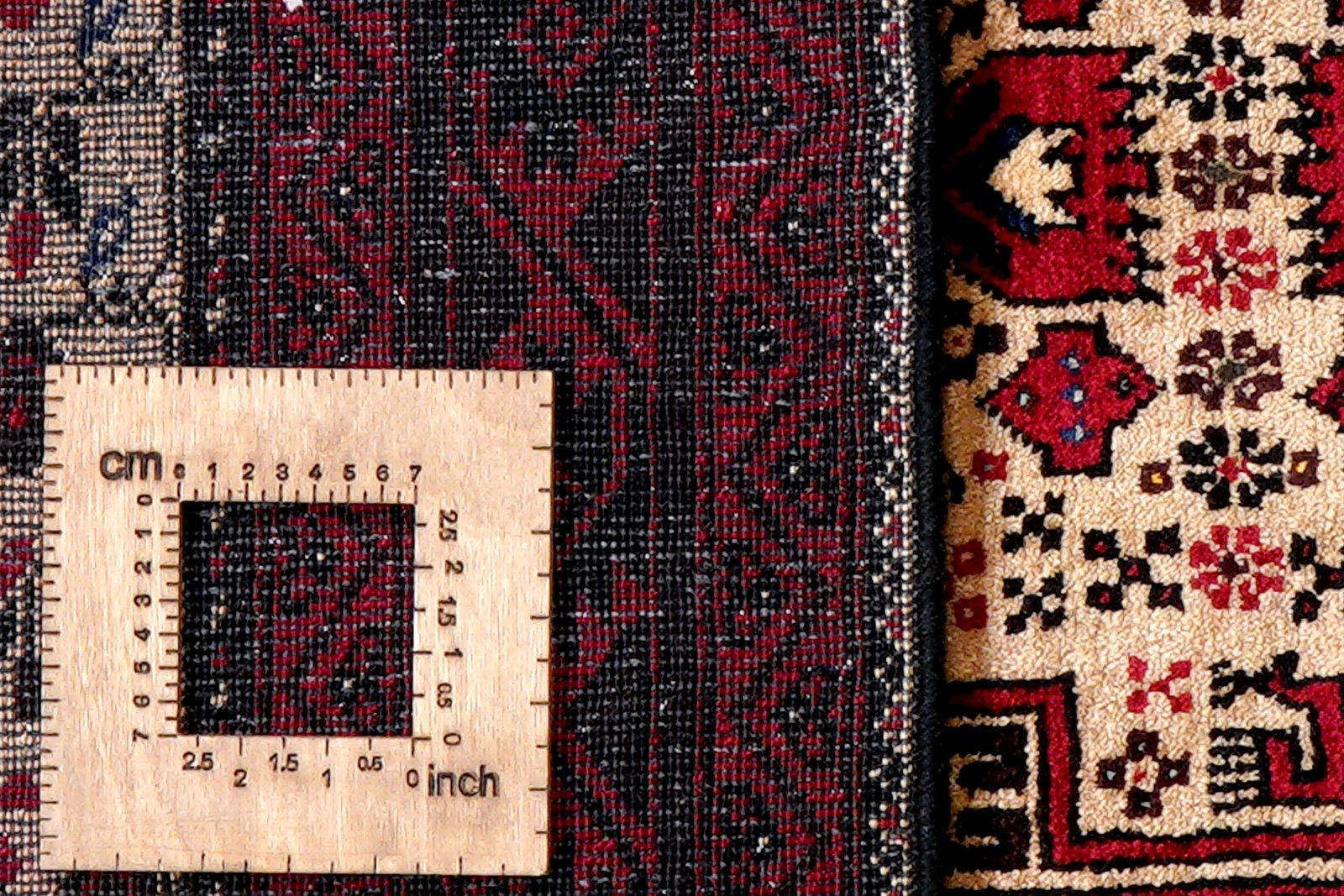Belutch — Hand-knotted, 111x202 cm, Multicolor, 100% Virgin Wool | View 8