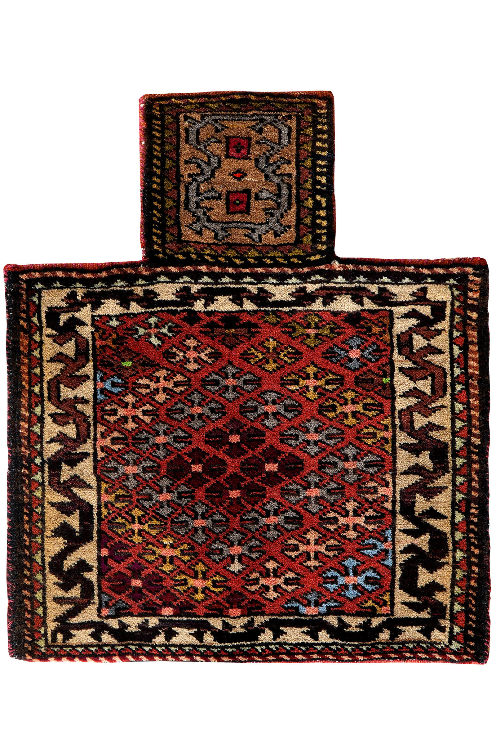 Namakdan — Handgefertigt, 46x53 cm, Beige, 100% Virgin Wool | Main view