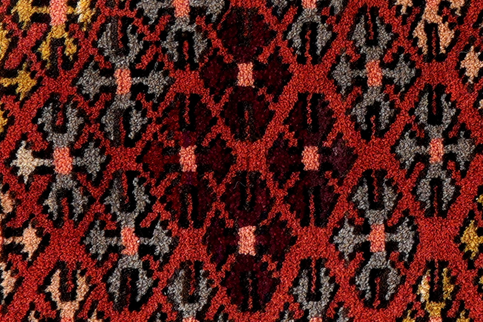 Namakdan — Handgefertigt, 46x53 cm, Beige, 100% Virgin Wool | View 4