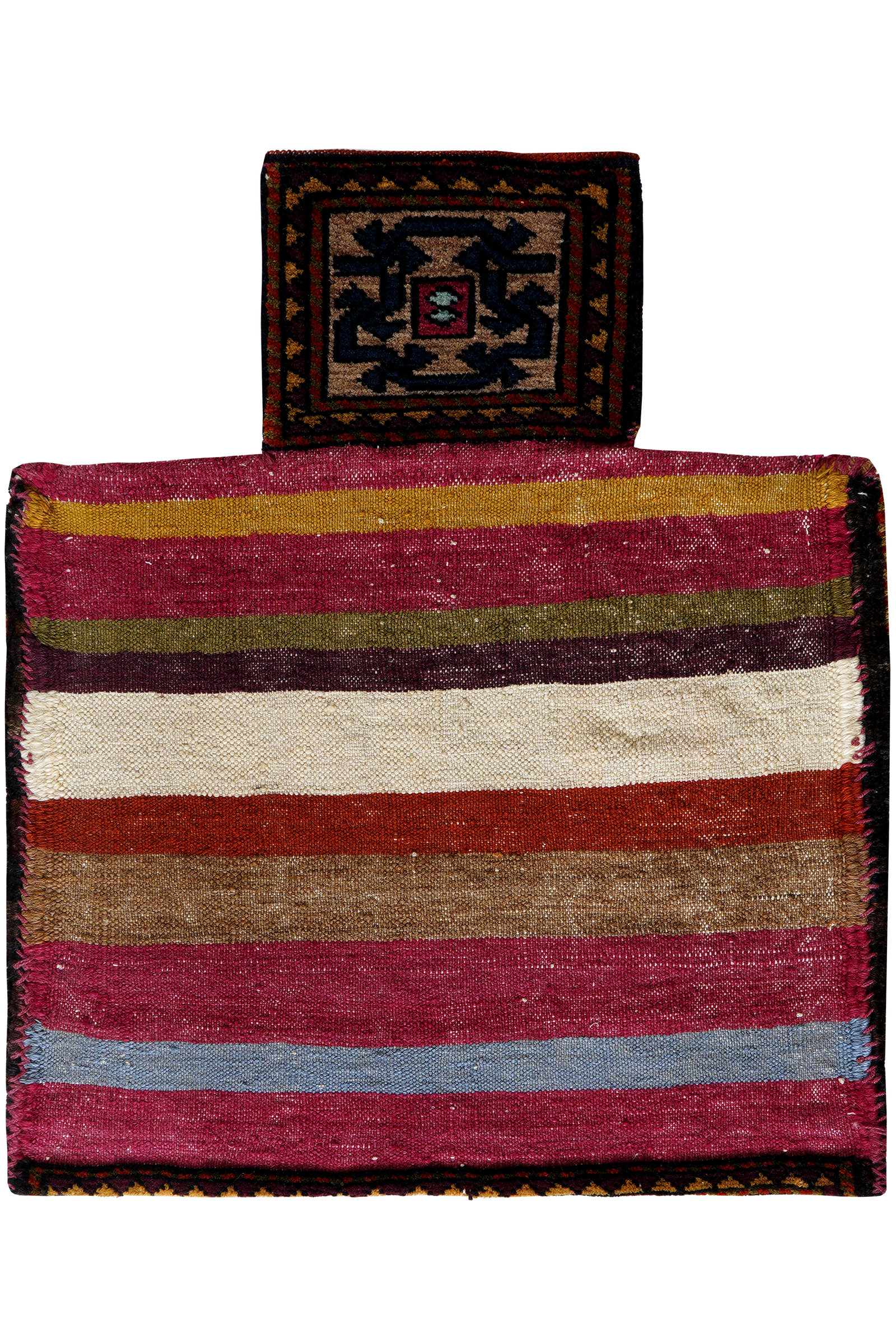 Namakdan — Handgefertigt, 47x53 cm, Beige, 100% Virgin Wool | Detail view