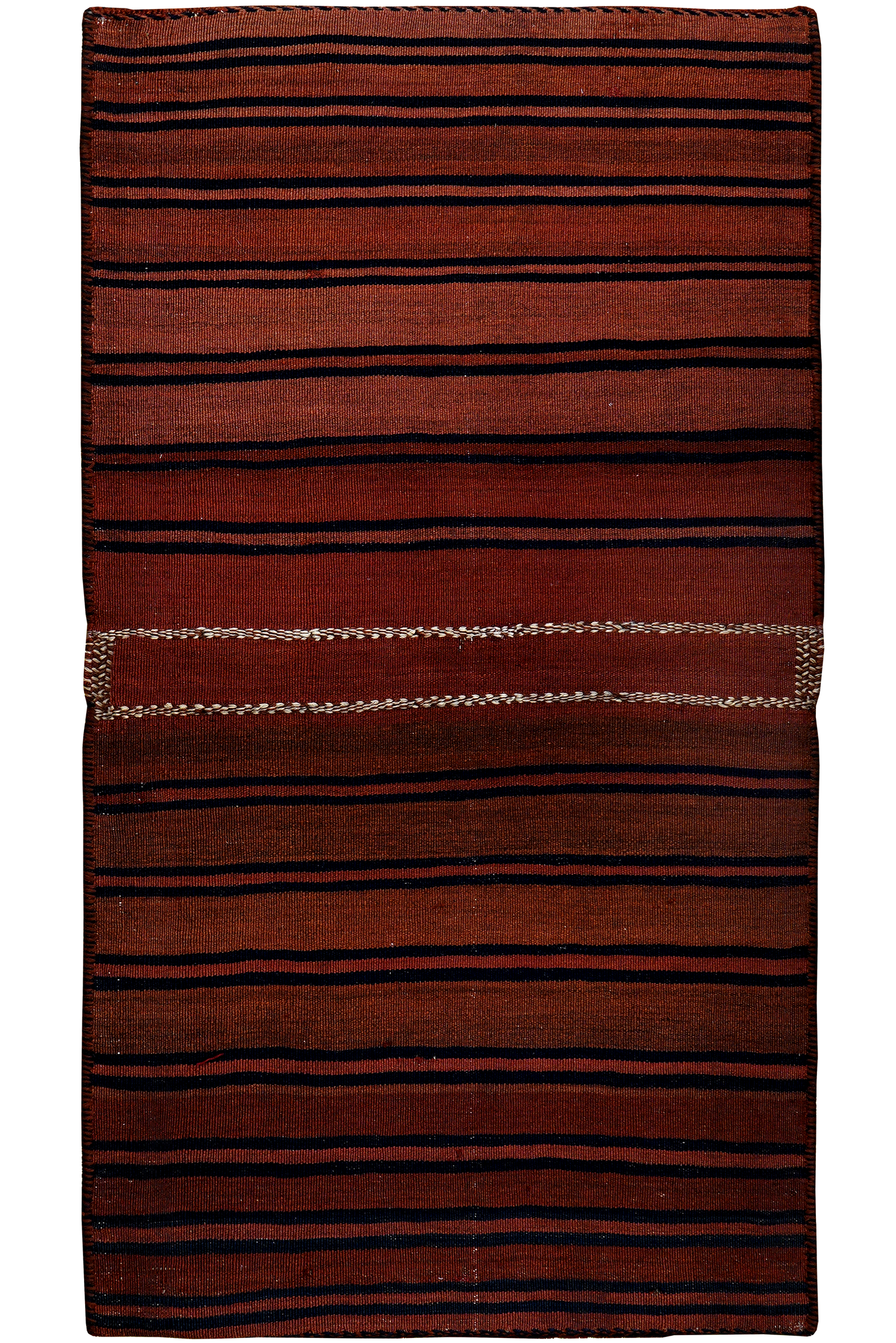 Khorjin — Handgefertigt, 123x69 cm, Bunt, 100% Virgin Wool | Detail view